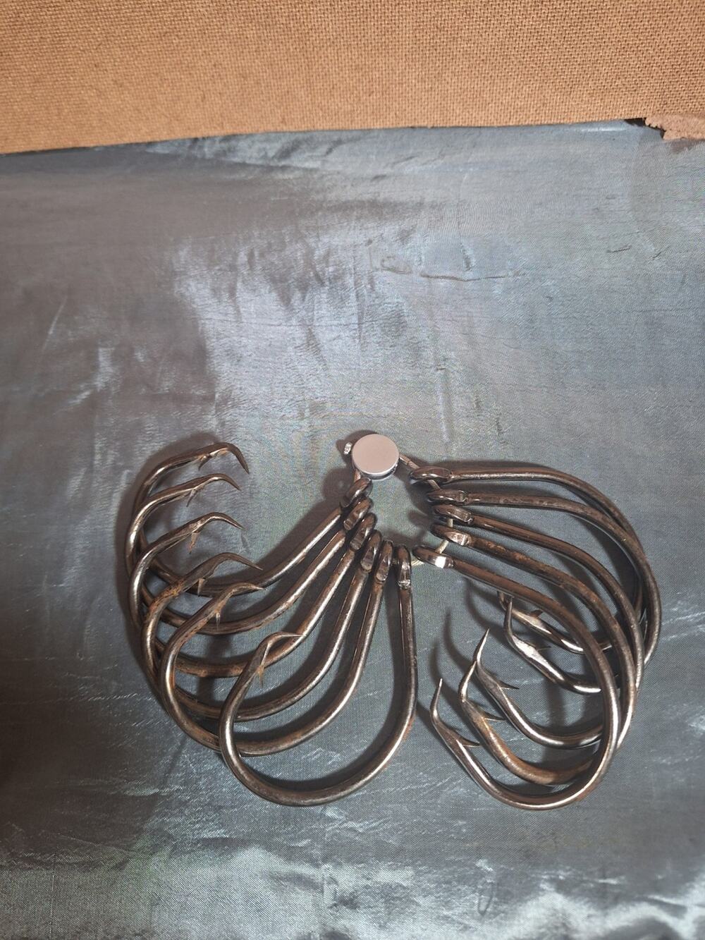 10 39965 size 20/0 Stainless Steel Circle Shark Hooks